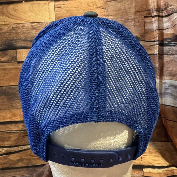 Blattner Energy Hat Cap SnapBack Adjustable Grey Blue Mesh Sun Valley Solar - Picture 3 of 7